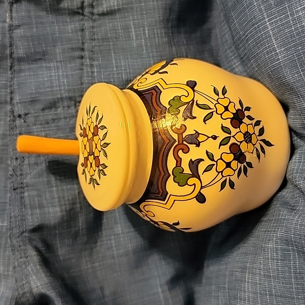 French mustard serving jar - Picture 2 of 4